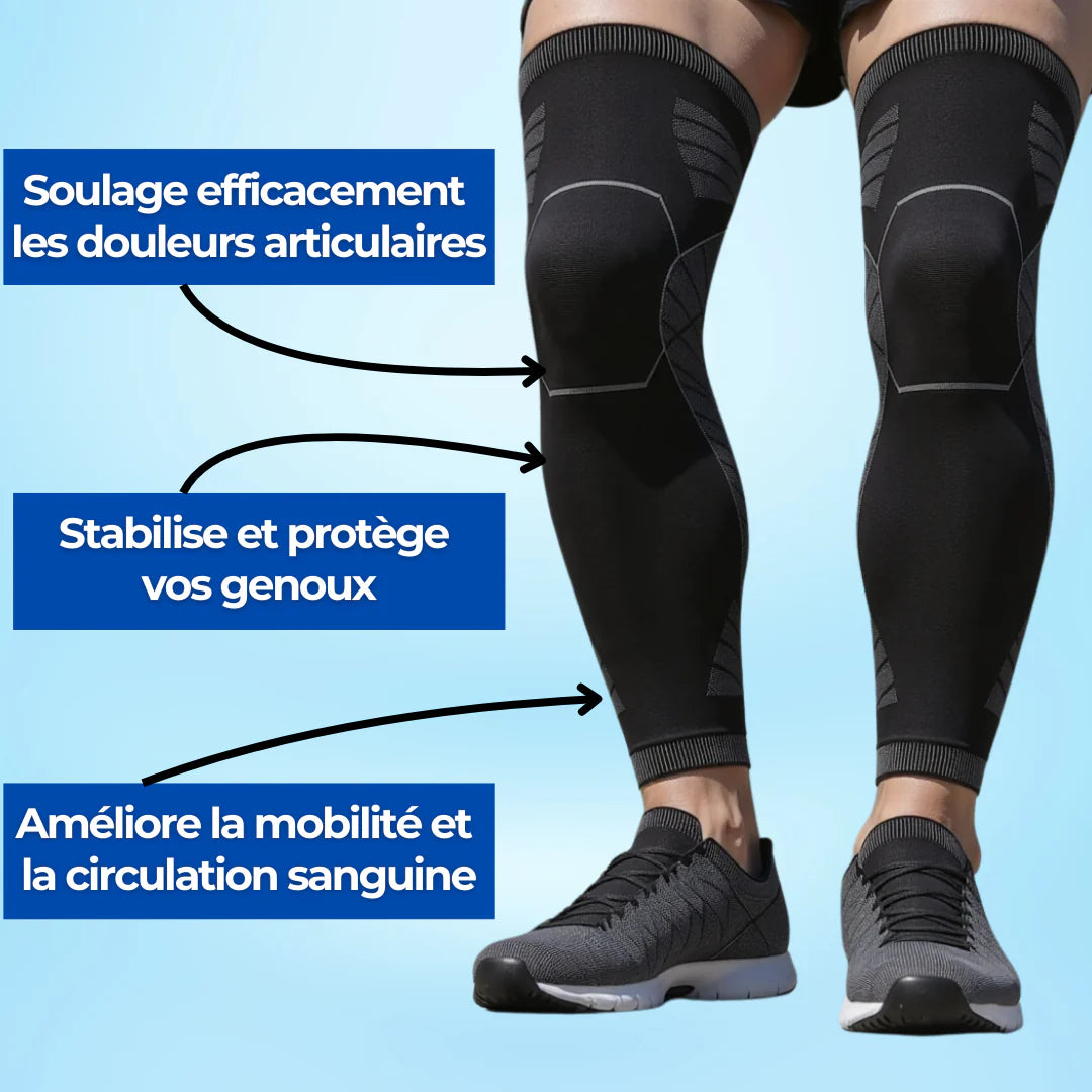 Maintien de compression pour Genoux et Jambes